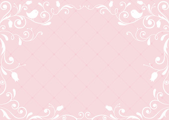 Pink vintage background