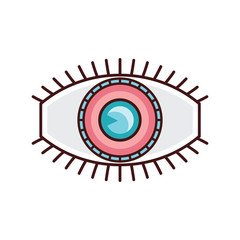 Eye logo design template