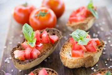Bruschette, Italian Finger Food