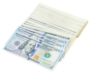pile of dollars money