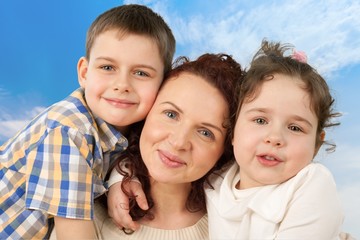 Family, Mother, Child.