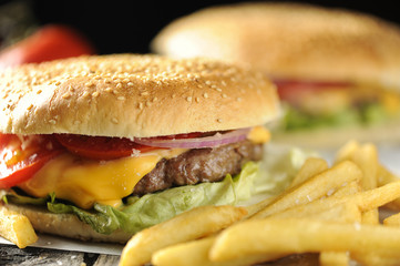 Large Cheeseburger