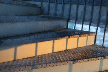 Fototapeta na wymiar the stairs detail