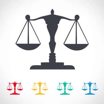 Scale of justice symbol