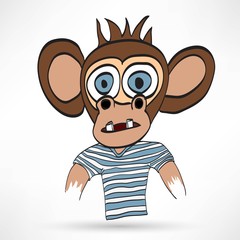 Monkey cartoon