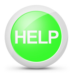 Pulsante help aiuto verde