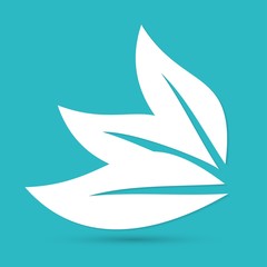 Leaf nature icons