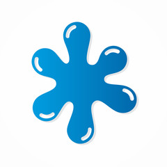  Vector water drop logo 
