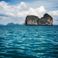 Naklejka premium Andaman Sea Islands