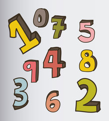 numbers icons