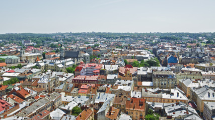 Lviv Aerial View