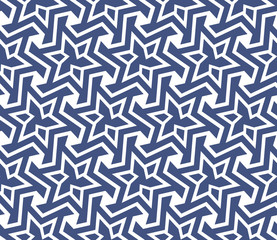 Geometric abstract seamless pattern background. Oriental, asian,