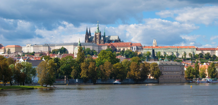 Panoramic View of Prague Castle