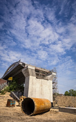 auf der Baustelle