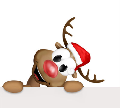 Christmas corner reindeer