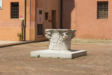 Pozzo interno alla rocca Estense , Lugo di Romagna 