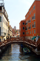 Typical street in Venice
