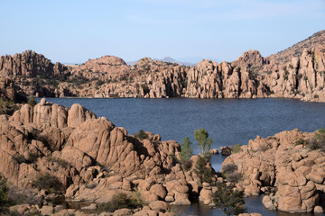 Fototapeta na wymiar Watson Lake Park, Arizona, USA
