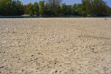 Ticino riverbed