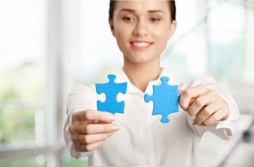 Puzzle, Jigsaw Piece, Solution.