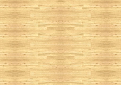 
Hardwood maple basketball court floor viewed from above 
