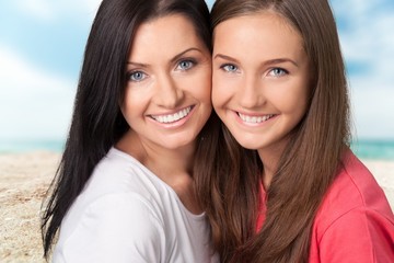 Teenager, Women, Family.