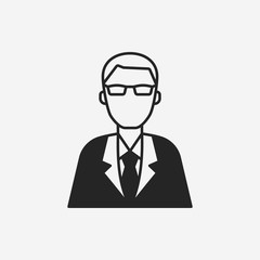 financial business concept icon
