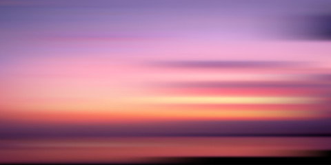 Naklejka premium 海 夕日 背景