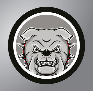 Bulldogs Circle sticker