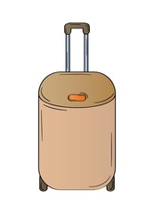 suitcase with wheels