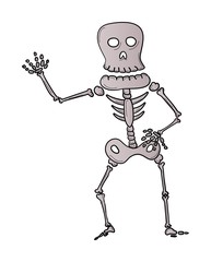 sketch of the skeleton