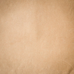 Brown paper background and texture with space for text.
