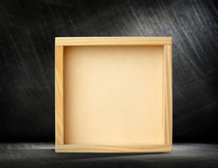 Fototapeta premium Square wooden frame