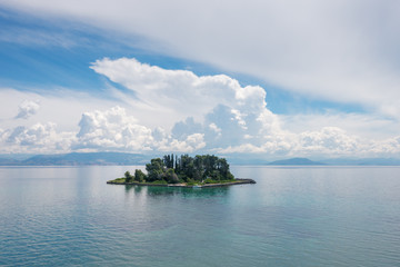  Mouse island on clouds, Corfu, Greece