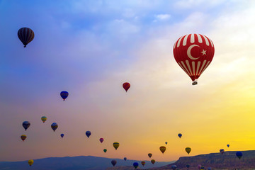 Fototapeta premium balloons Cappadocia