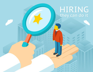 Choosing person for hiring