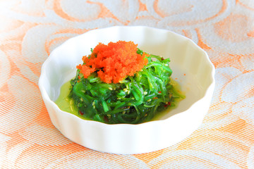 Japanese seaweed salad