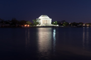 Obraz premium Jefferson Memorial at Sunset - Washington D.C.