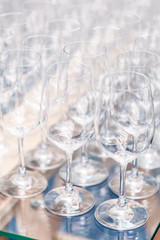 empty glasses