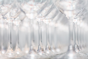 empty glasses