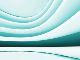 Abstract Futuristic Design White Blue Background