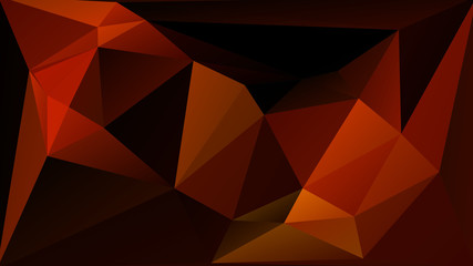 Fototapeta premium Abstract geometric polygon pattern with triangle parametric shape