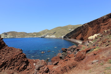 Red Beach of Santorini, Greece
