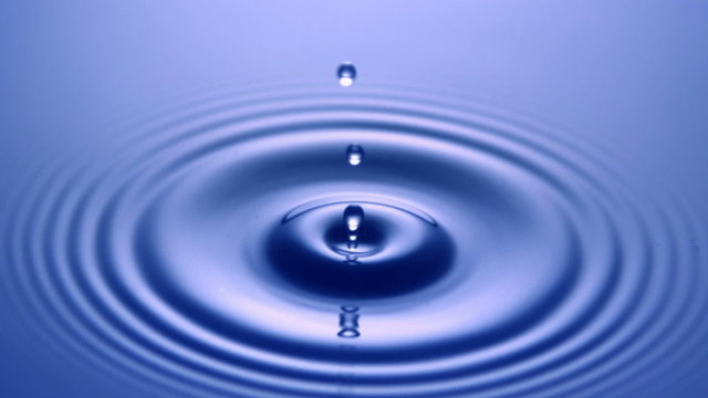 Slow Motion Water Drop