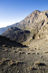 Mt Meru and ash cone. Tanzania. Africa.