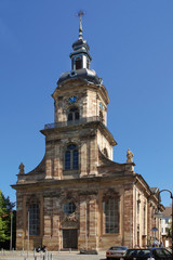 Fototapeta na wymiar Basilika St. Johann in Saarbrücken