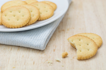 Delicious snack crackers