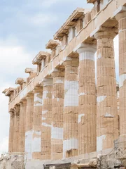 Foto op Canvas Close up of Parthenon on the Acropolis in Athens © NickTh