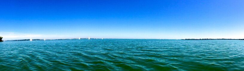 Obraz premium Chiemsee | Segeln | Panorama