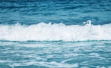 Obraz premium close up sea water surface